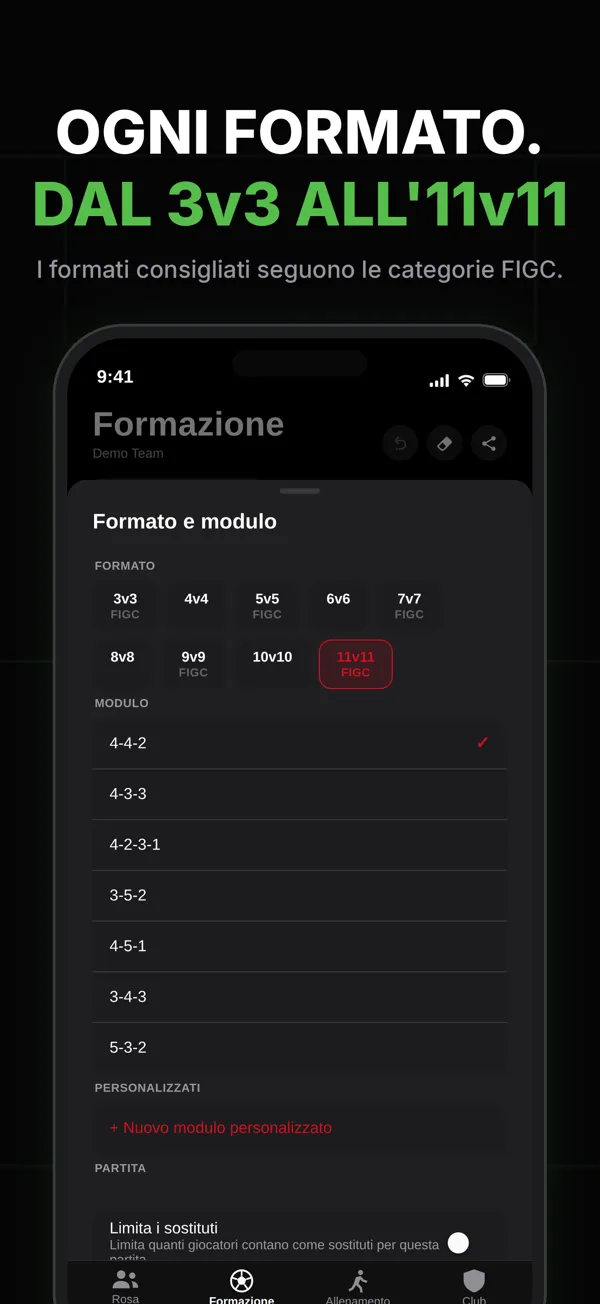 Formats